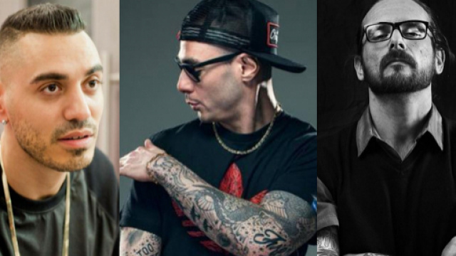 Marracash, Fabri Fibra e Kaos.