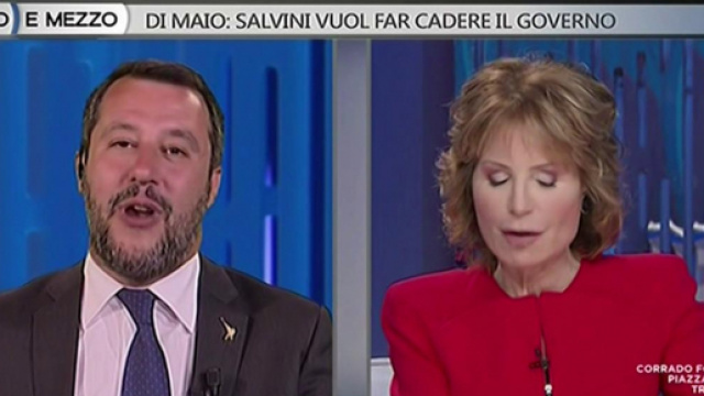 Matteo Salvini si scusa con Lilli Gruber