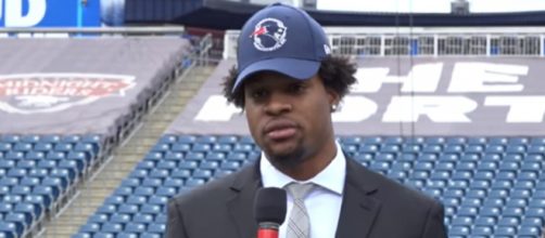 N'Keal Harry was selected 32nd overall in the 2019 NFL Draft. - [NESN / YouTube screencap]