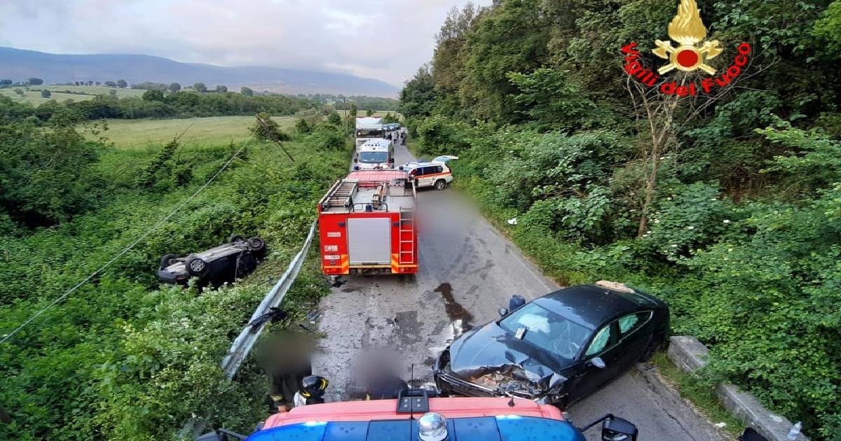 incidente auto e bicicletta ieri latina