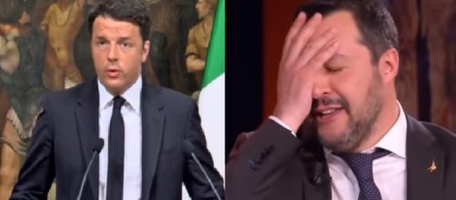 Matteo Renzi pensa che il 'fenomeno Salvini' avrà vita breve in politica (Ph. Youtube).