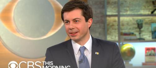 Mayor Peter Buttigieg is beginning to develop a serious campaign for the presidency. [Image Credit] CBS/YouTube