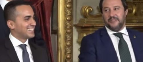 I due vice premier del governo: Luigi DI Maio e Matteo Salvini