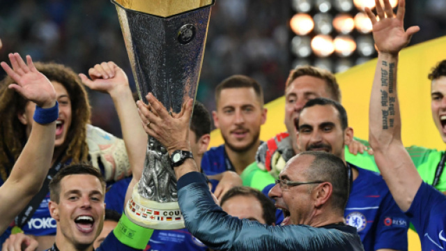 Ligue Europa : Chelsea l'emporte contre Arsenal et soul&egrave;ve son 2e troph&eacute;e