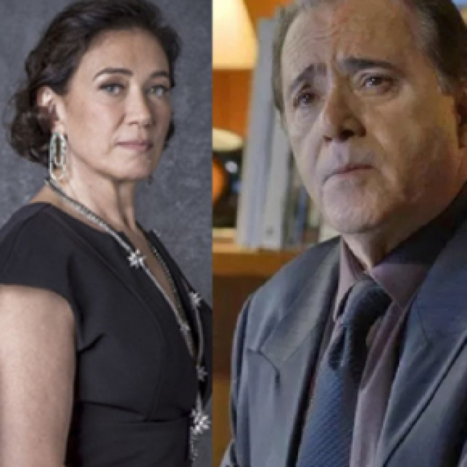 O Sétimo Guardião: Valentina se alia a Gabriel contra plano de Olavo. (Arquivo Blasting News)