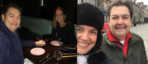 Esposa Posta Declaracao Para Fausto Silva Ah Se Todos No Mundo Fossem Iguais A Voce
