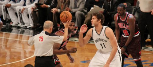Brook Lopez has more points than anyone else in a Nets uniform. [Image Source: Flickr | Shinya Suzuki]