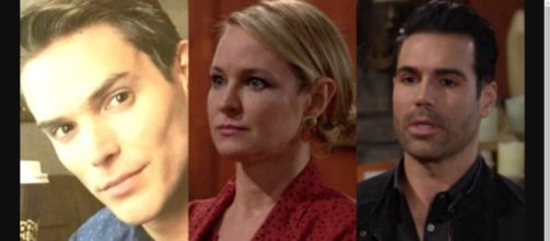 Adam could come between Sharon and Rey. [Image Source: Y&R Spoilers-YouTube]