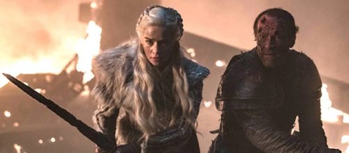 Daenerys Targaryen e Jorah Mormont. (Reprodução/HBO)