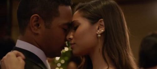 Tani (Meaghan Rath) and Junior (Beulah Koale) find something more than friendship on 'Hawaii Five-O.' [Image source: Hawaii Five-O-YouTube]