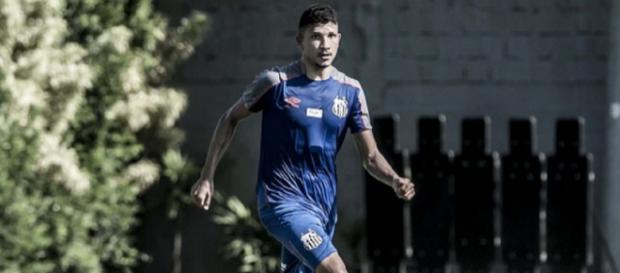Yuri está muito perto de trocar o Santos pelo Flu. (Divulgação/ Ivan Storti/ Santos FC) Yuri está muito perto de trocar o Santos pelo Flu. (Divulgação/ Ivan Storti/ Santos FC)