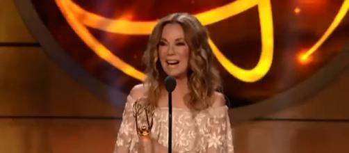 Kathie Lee Gifford is funny and full of grace during her Daytime Emmy acceptance speech. [Image source: TODAY-YouTube]