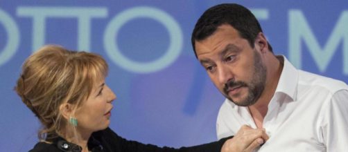 Lilli Gruber contro Matteo Salvini sul caso Fazio