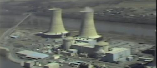 March 28, 1979: Three Mile Island nuclear power plant accident. [Image source/CBS News YouTube video]