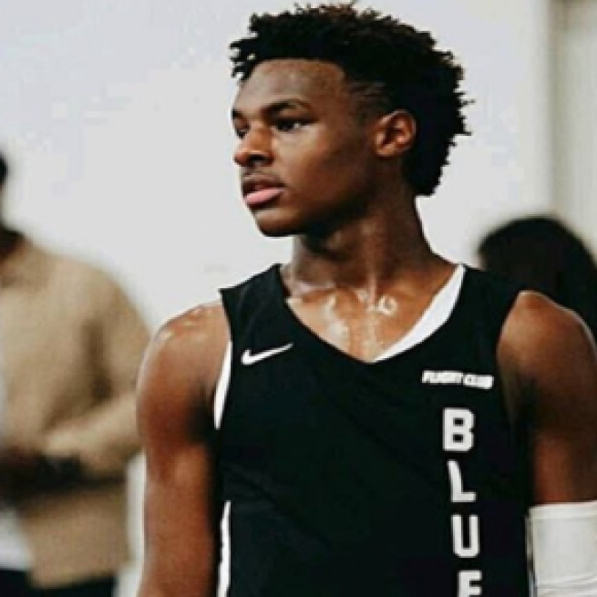Bronny LeBron is demolished by haters on Instagram. [image source - Bronny Instagram official]