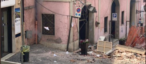 A Rocca di Papa nei pressi di Roma una violenta esplosione ha ferito gravemente sette persone