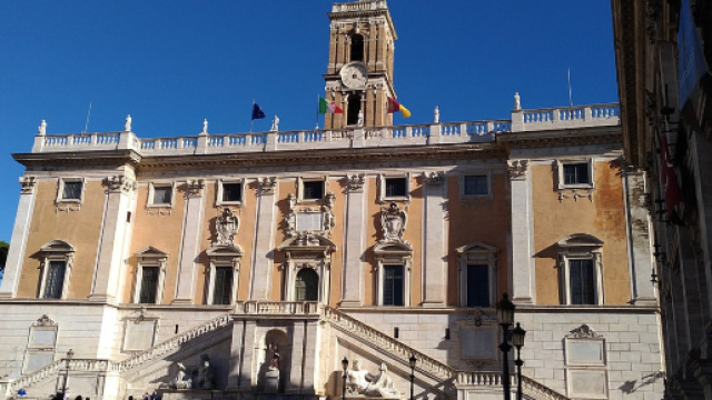 Palazzo Senatorio, uno dei palazzi pi&ugrave; prestigiosi di Roma