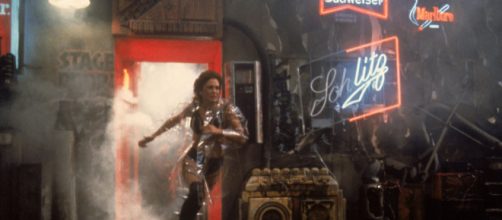 Una scena di Blade Runner, di Ridley Scott (1982)
