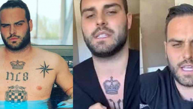 Critiqué à cause de ses tatouages, Nikola Lozina s'énerve et s'en prend à ses haters.