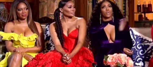 Real Housewives Of Atlanta Porsha Williams Smiles To Fury Over