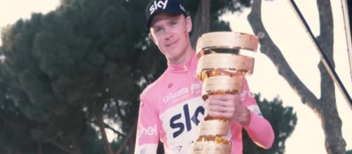 Chris Froome, vincitore del Giro d'Italia 2017