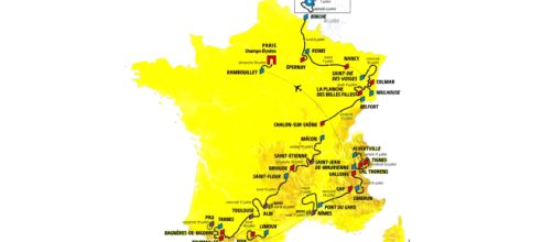 Percorso del 106° Tour de France