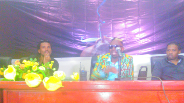 L'artiste Camerounais rappeur Juddah © Odile Pahai