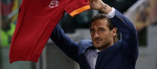 La conferenza stampa d'addio di Francesco Totti alla Roma