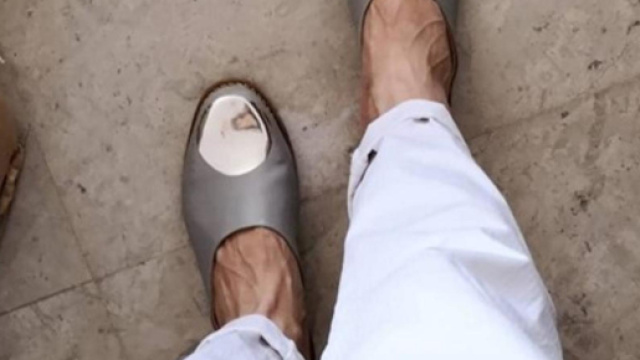 Des babouches traditionnelles revisitées par Dare!Reda