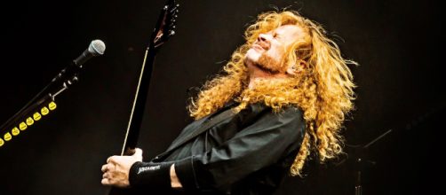 Dave Mustaine sui social annuncia di essere stato colpito da un cancro alla gola. foto - variety.com