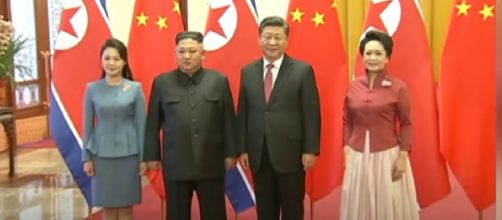 Xi Jinping, Kim Jong Un hold talks, discuss Korean Peninsula. [Image source/CGTN YouTube video]