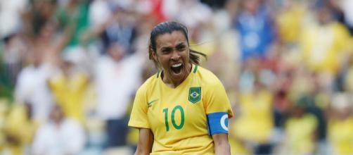 Marta se tornou a maior artilheira de Copas do Mundo. (Arquivo Blasting News)
