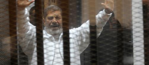 President Morsi on trial- [Photo Credit - Cbsnews/Youtube Screencap]