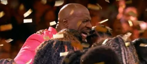 "America's Got Talent" host Terry Crews makes a very personal move with a golden buzzer for the Detroit Youth Choir. [Image source: AGT-YouTube]