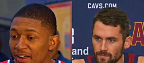 Bradley Beal and Kevin Love could be on the move on Thursday’s draft – [image credit: NBA.com/Youtube]