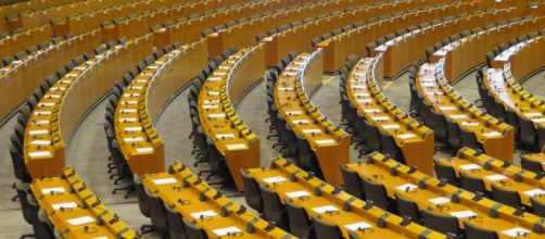 L'aula del Parlamento Europeo a Bruxelles. Flickr.com