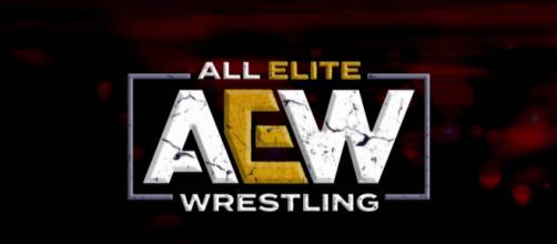 Logo de la compañía All Elite Wrestling.