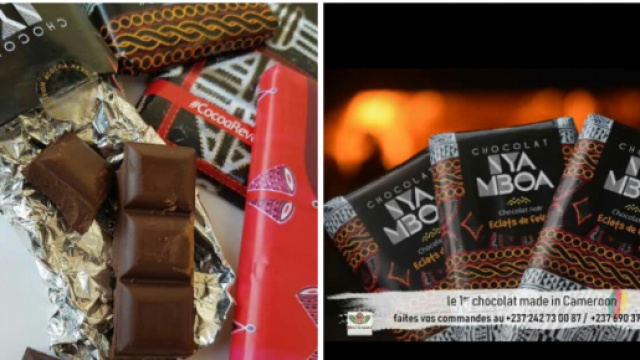 Chocolat de production camerounaise Nya Mboa de la SOCTRACAO © Odile Pahai