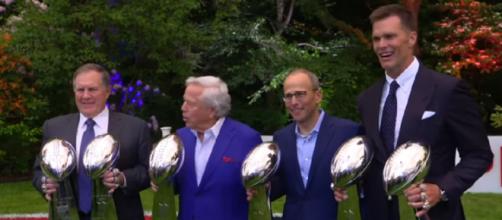 The Patriots are going for their seventh Lombardi trophy (Image Credit: New England Patriots/YouTube)