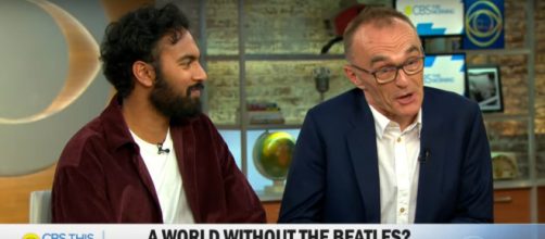 Star Himesh Patel and director Danny Boyle of "Yesterday" bring song from the soul to the screen. [Image source:CBSThisMorning-YouTube]