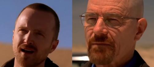 Bryan Cranston and Aaron Paul just teased a reunion between Walter White and Jesse Pinkman [Image Nicky Kelly/YouTube]