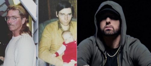 Eminem e suo padre Bruce Mathers.