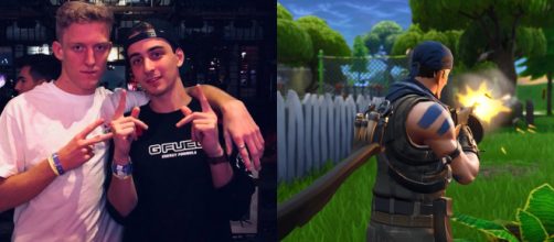 Tfue and Cloak still support each other. [Image Source: Own work via Tfue's Twitter + 'Fortnite' screenshot]