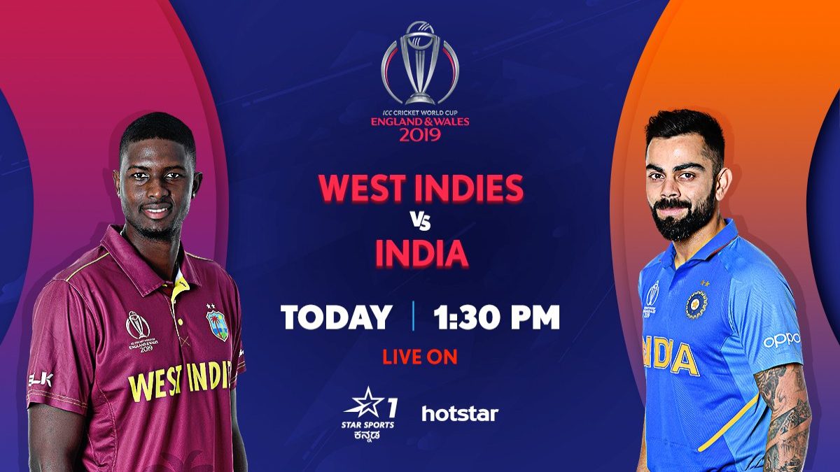 Star Sports live cricket streaming India vs West Indies World Cup match on Hotstar