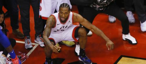 Kawhi Leonard likely to stay with the Raptors - image credit: NBA.com/Youtube Gold