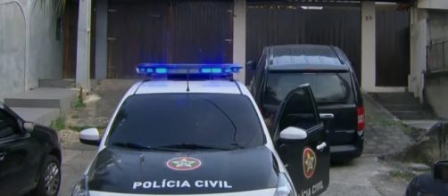 Polícia esteve mais uma vez na casa do pastor. (Reprodução/ TV Globo)