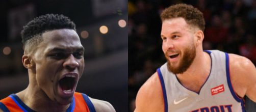 Russell Westbrook and Blake Griffin could team up on the Detroit Pistons. [Image Source: Keith Alison/Flickr]