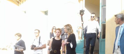 Bebe Vio e Valentina Vezzali a Villa Magnisi, a Palermo (foto di Sabrina Longi)