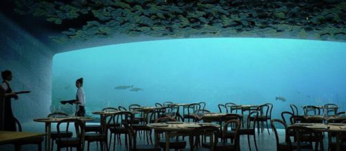 premier restaurant sous l'eau d'Europe
