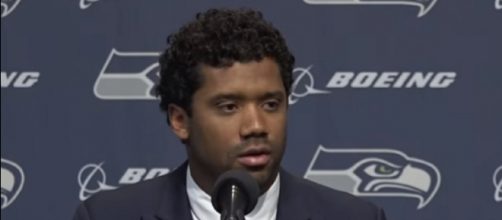 Russell Wilson recently signed a four-year deal worth $140 million with Seahawks. (Image Credit: Seattle Seahawks/YouTube)